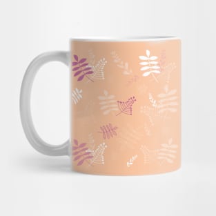 Leaf floral pattern Mug